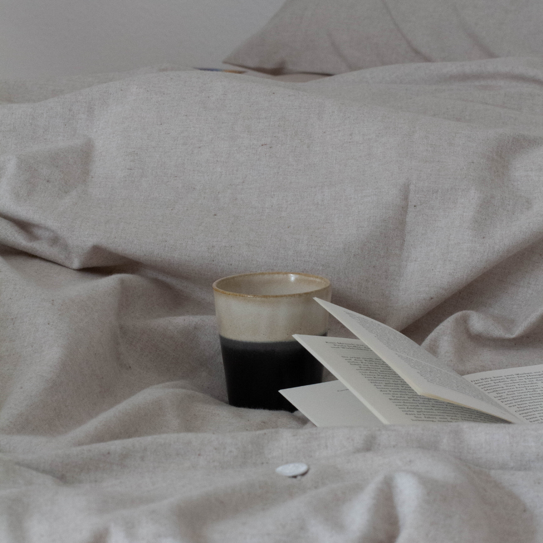 Bettwäsche Set: Flanell greige