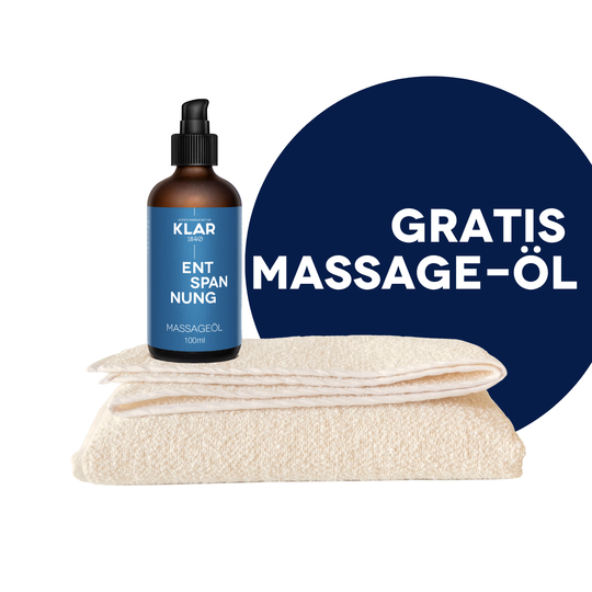 Handtuch mit Massageeffekt