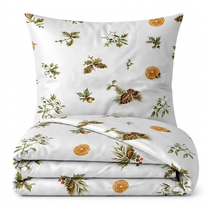 Bettwäsche Set Baumwoll Satin Herbstzeit (135cm x 200cm)