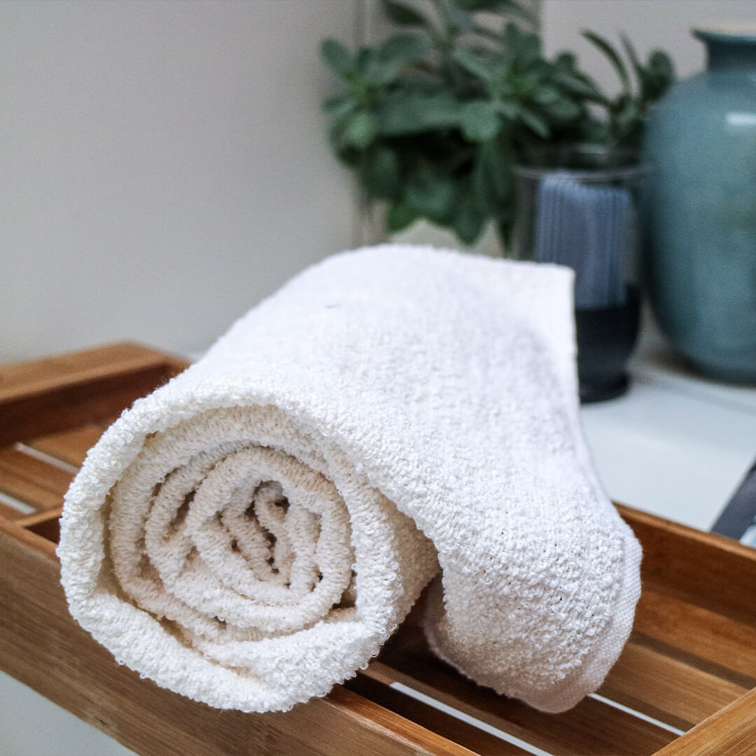 Handtuch mit Massageeffekt